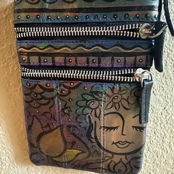 Handbags - Artistic Multicolor Crossbody Bag